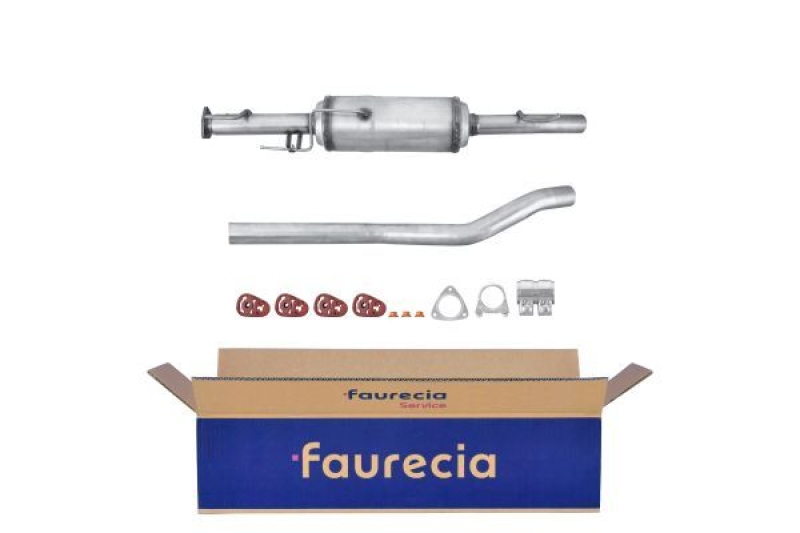 HELLA Soot/Particulate Filter, exhaust system Easy2Fit – PARTNERED with Faurecia