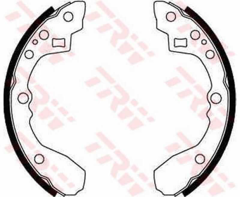 TRW Brake Shoe Set