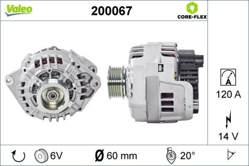 VALEO Generator VALEO CORE-FLEX