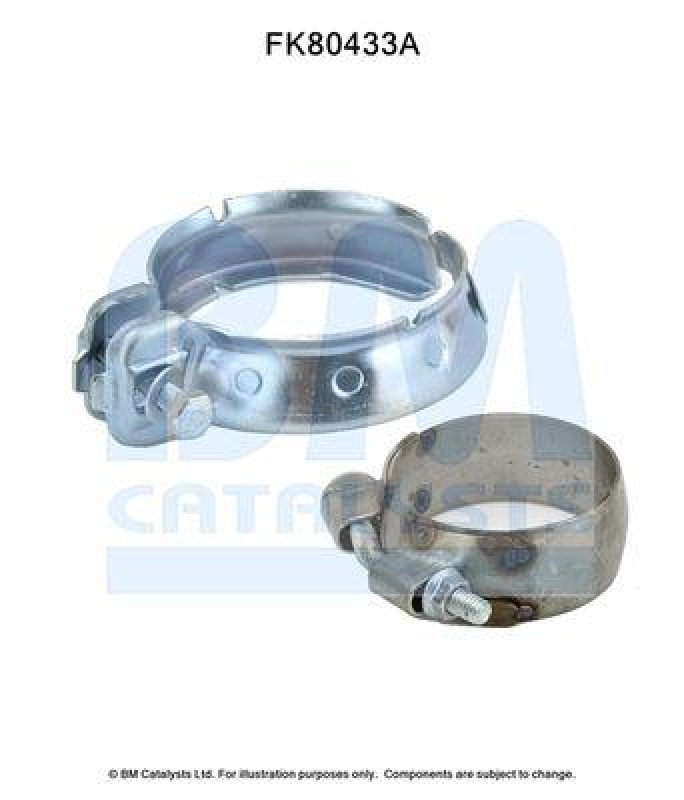 BM CATALYSTS Mounting Kit, catalytic converter