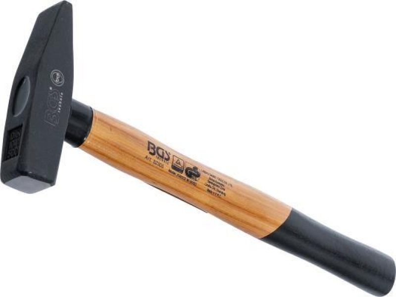 Schlosserhammer | Hickory-Stiel | DIN 1041 | 500 g