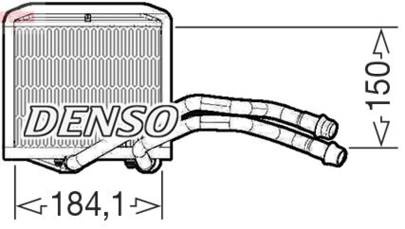 DENSO Wärmetauscher, Innenraumheizung