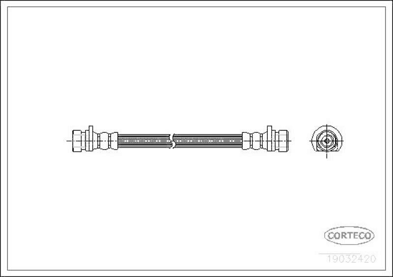 CORTECO Brake Hose