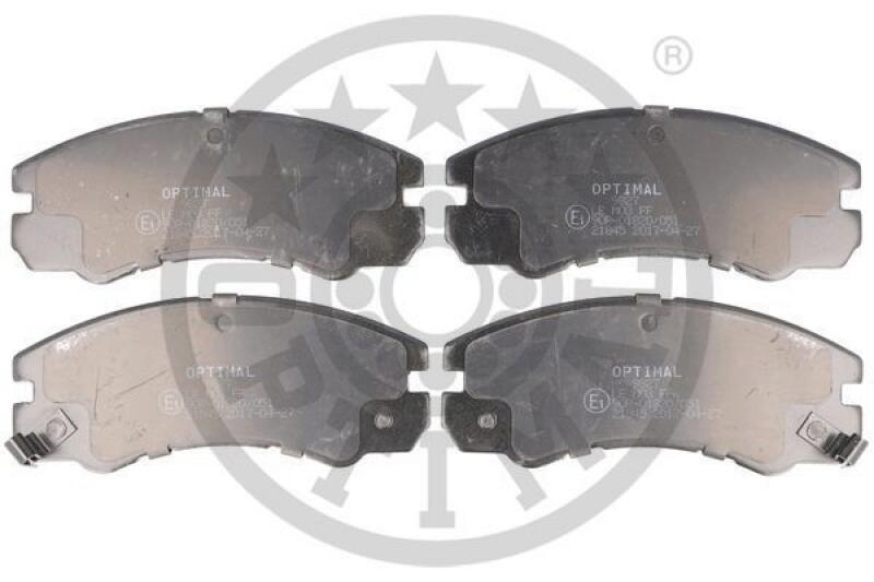 OPTIMAL Brake Pad Set, disc brake