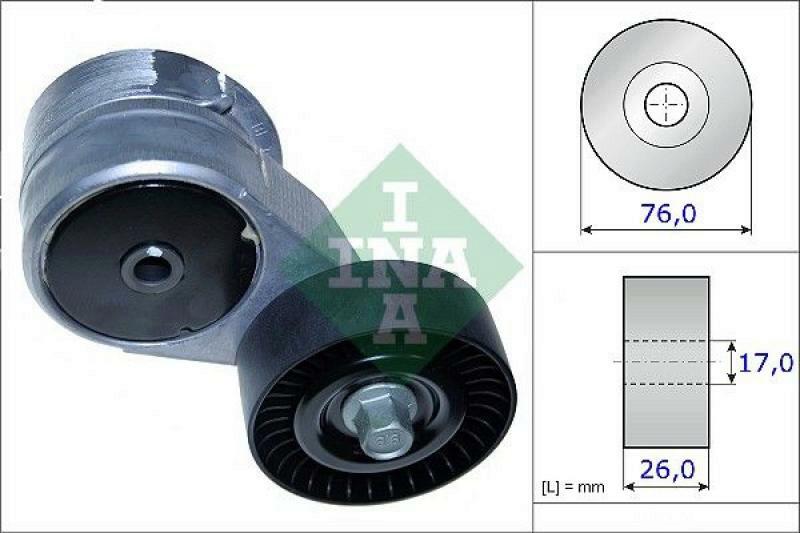 INA Tensioner Lever, v-ribbed belt