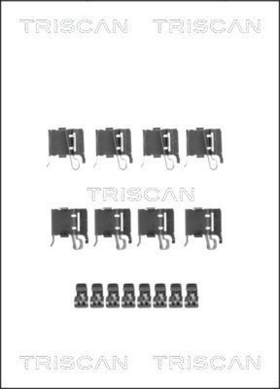 TRISCAN Accessory Kit, disc brake pad