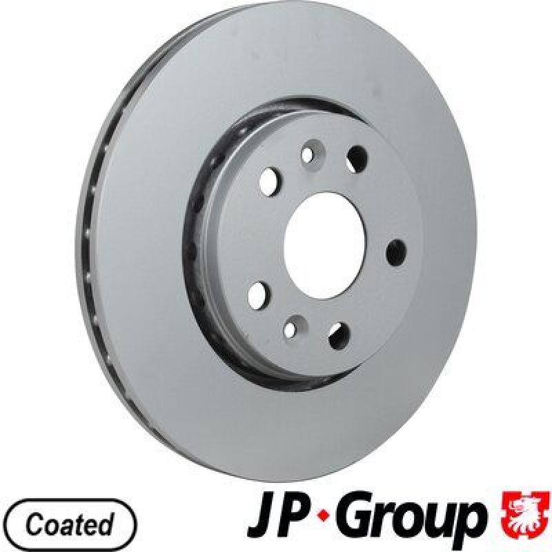 2x JP GROUP Brake Disc JP GROUP