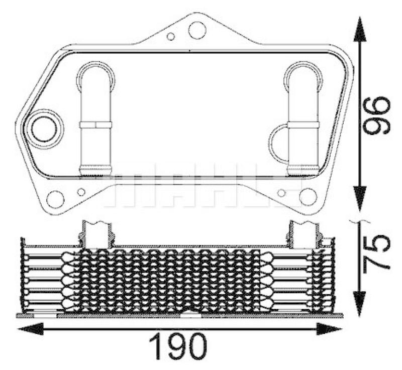 MAHLE Ölkühler, Automatikgetriebe