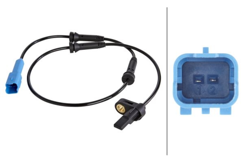 HELLA Sensor, wheel speed