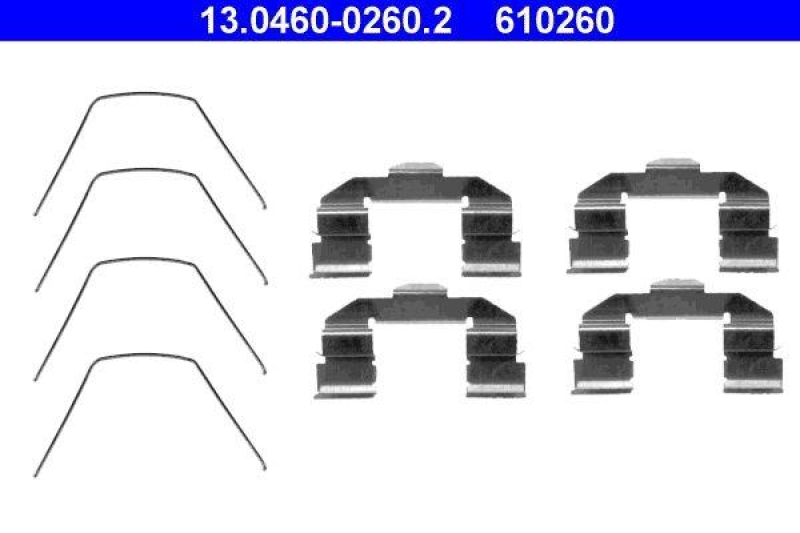 ATE Accessory Kit, disc brake pad