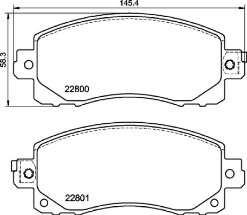 BREMBO Bremsbelagsatz, Scheibenbremse PRIME LINE