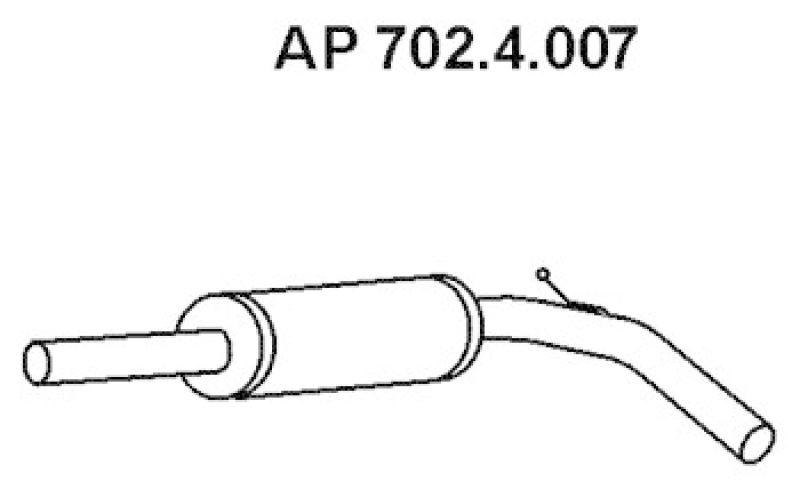 EBERSPÄCHER Front Muffler