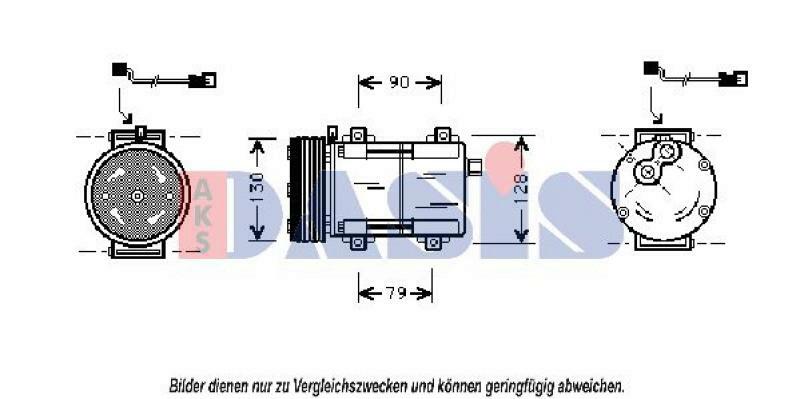 AKS DASIS Compressor, air conditioning