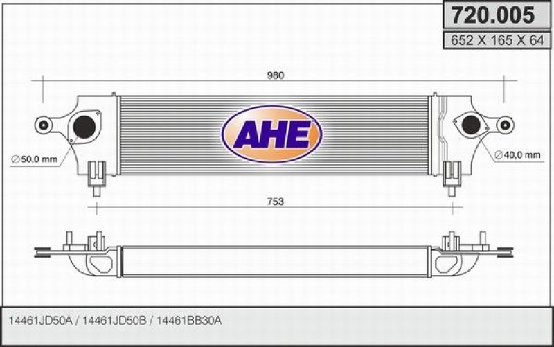 AHE Charge Air Cooler