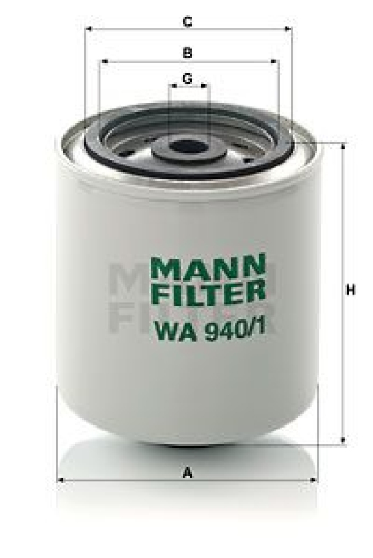 MANN-FILTER Coolant Filter