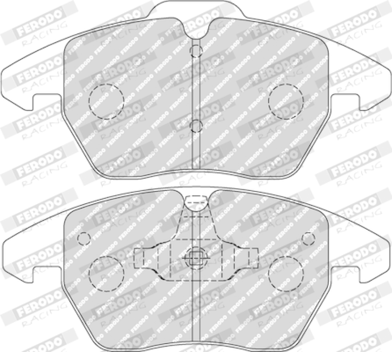 FERODO RACING Bremsbelagsatz, Scheibenbremse