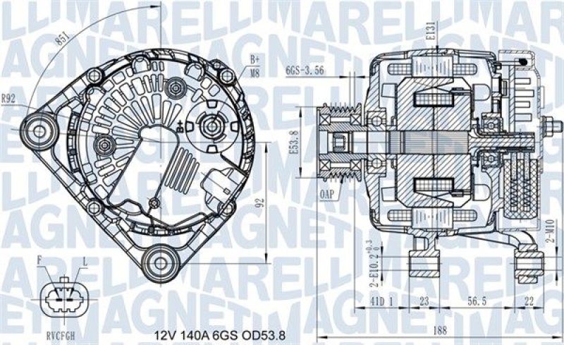 MAGNETI MARELLI Alternator