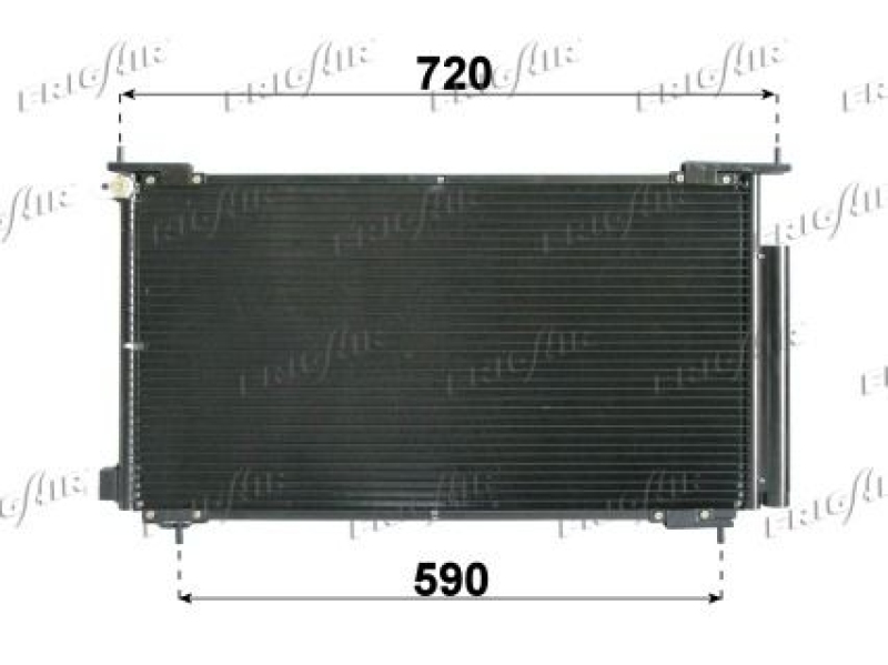 FRIGAIR Kondensator, Klimaanlage