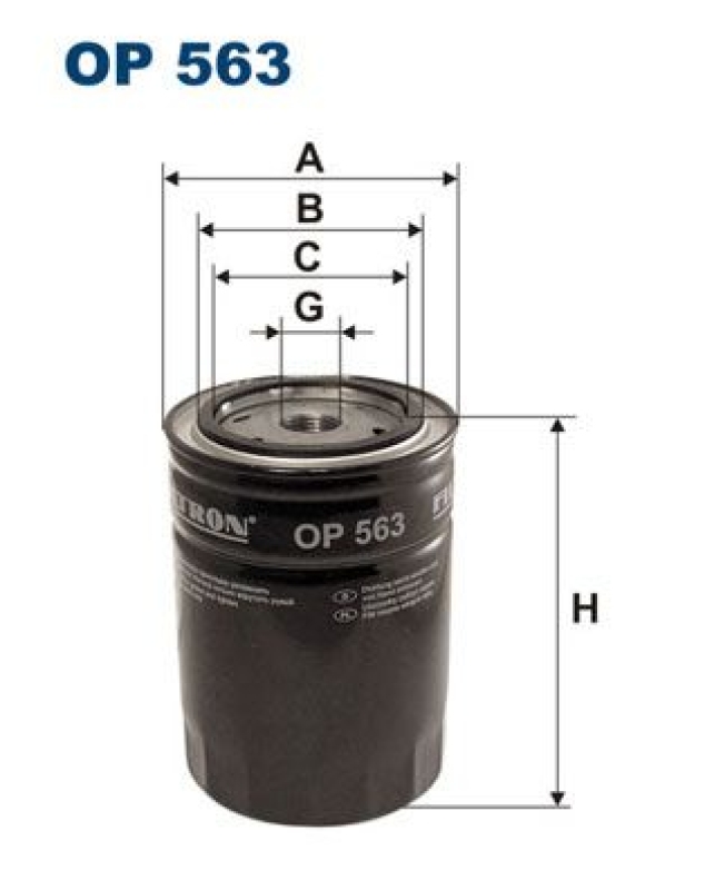 FILTRON Filter, operating hydraulics