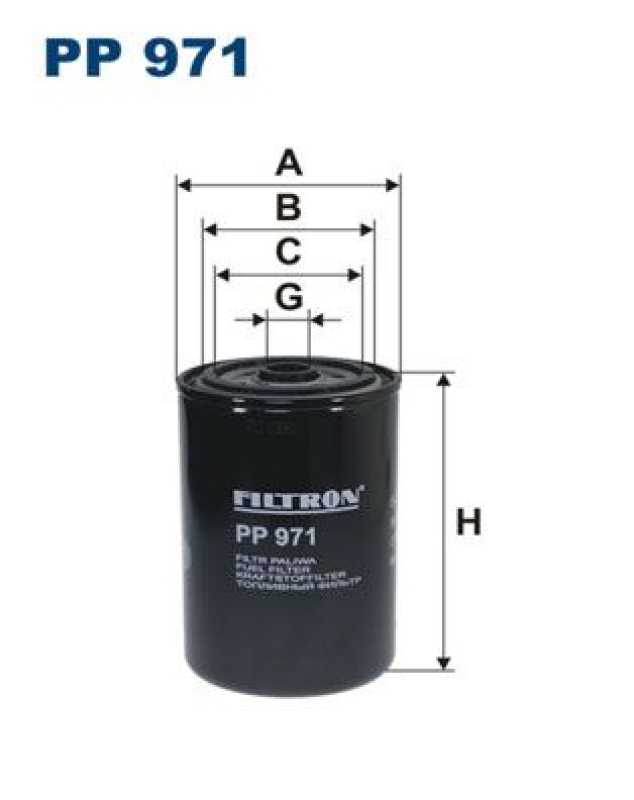 FILTRON Kraftstofffilter