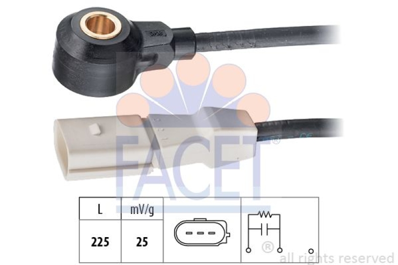 FACET Klopfsensor Made in Italy - OE Equivalent