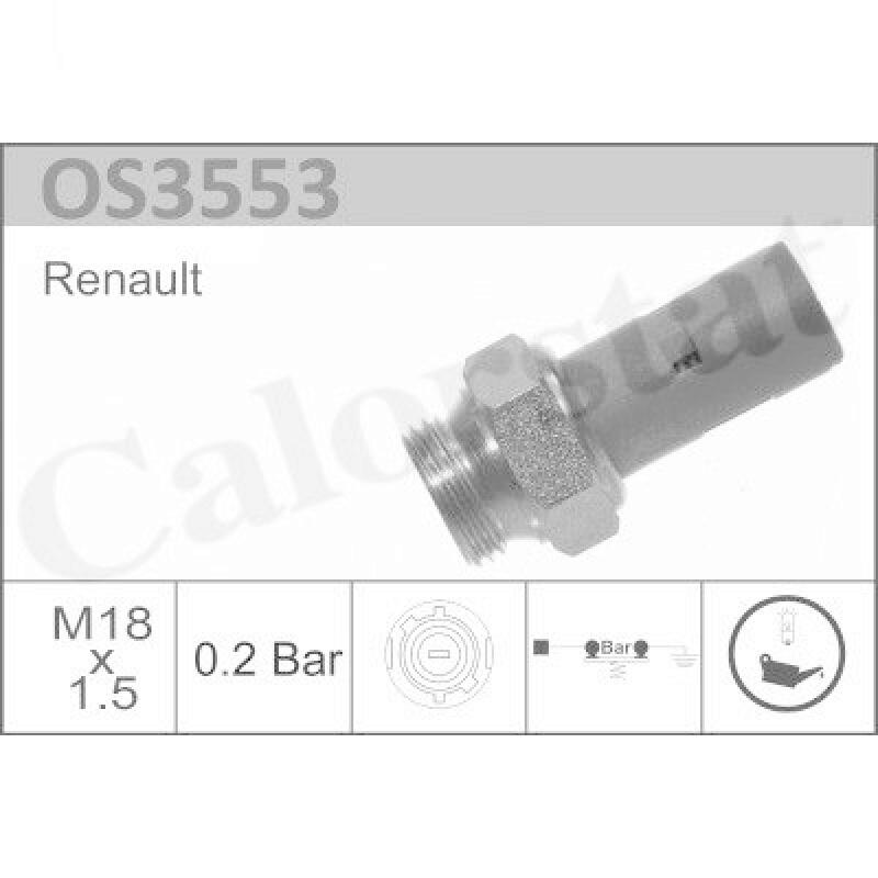 CALORSTAT by Vernet Oil Pressure Switch