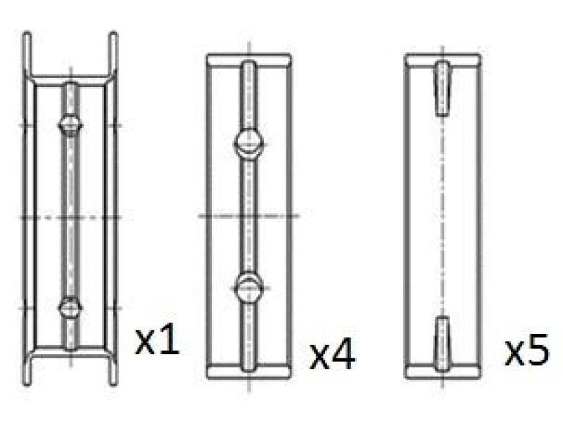 FAI AutoParts Kurbelwellenlager