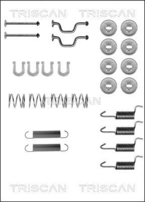 TRISCAN Accessory Kit, parking brake shoes