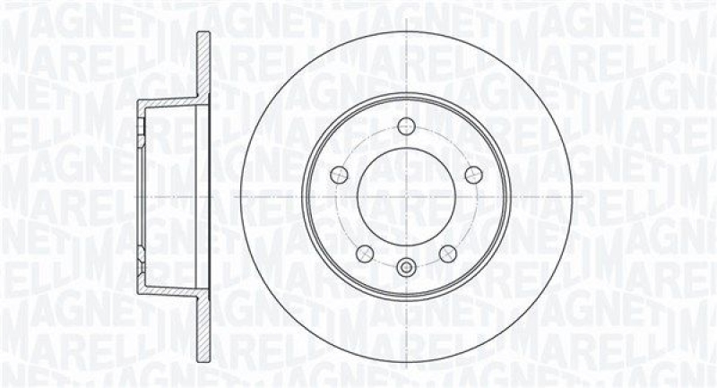 MAGNETI MARELLI Brake Disc