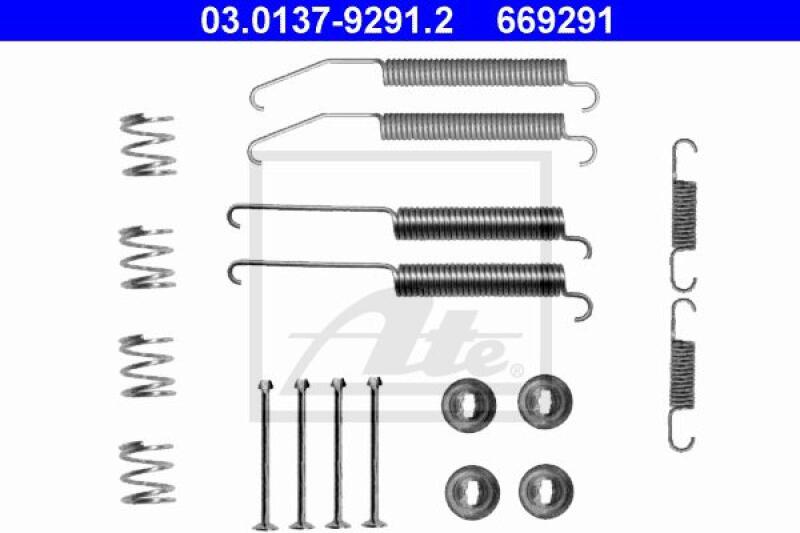 ATE Accessory Kit, brake shoes