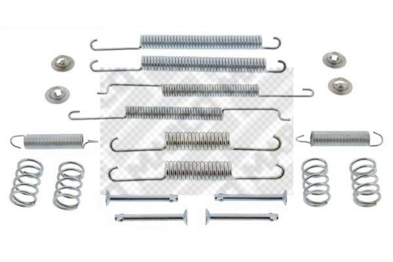 MAPCO Zubehörsatz Bremsbacken Trommelbremse Montagesatz