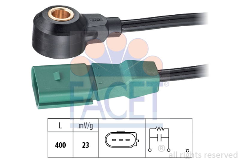 FACET Klopfsensor Made in Italy - OE Equivalent