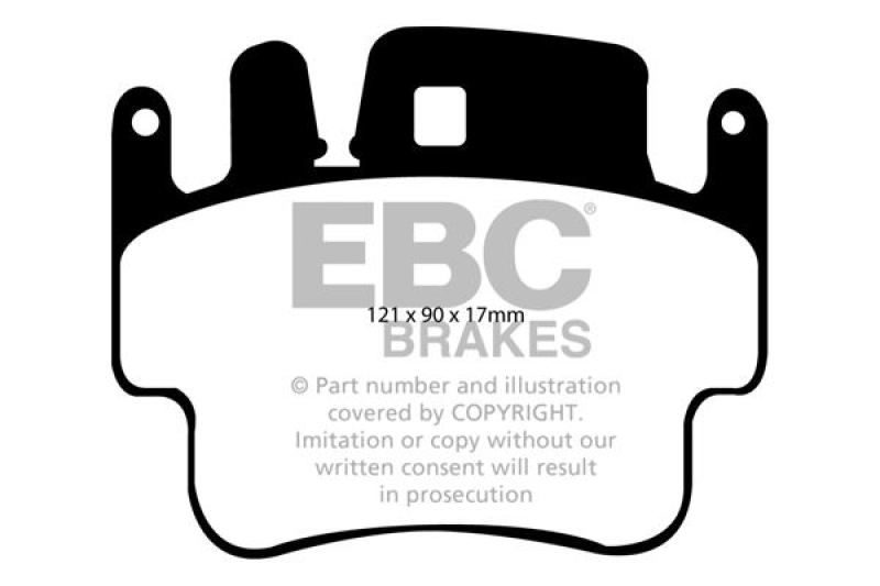 EBC Brakes Brake Pad Set, disc brake