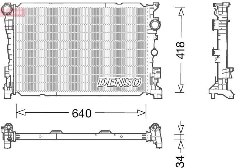 DENSO Kühler, Motorkühlung