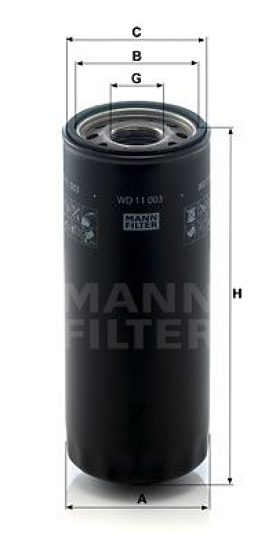 MANN-FILTER Filter, Arbeitshydraulik