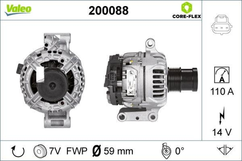 VALEO Generator VALEO CORE-FLEX