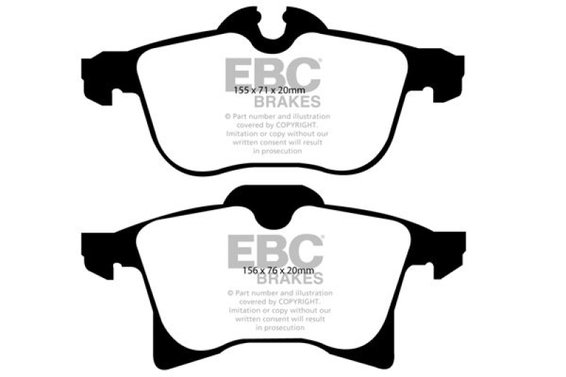 EBC Brakes Brake Pad Set, disc brake