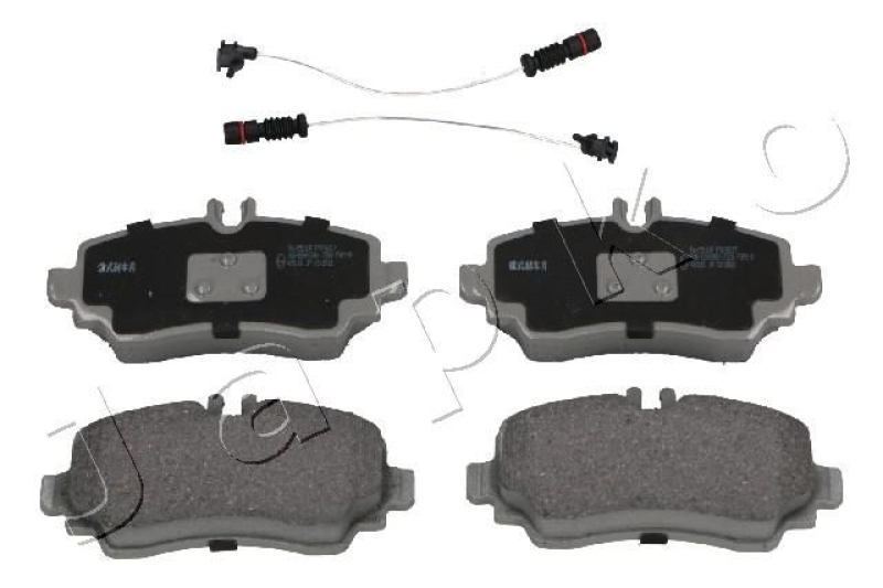 JAPKO Brake Pad Set, disc brake