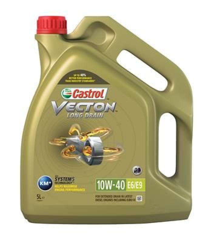 CASTROL Motoröl VECTON LONG DRAIN 10W-40 E6/E9