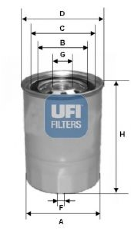 UFI Fuel Filter