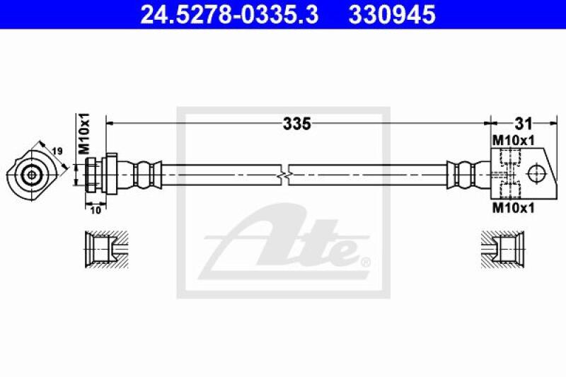 ATE Brake Hose