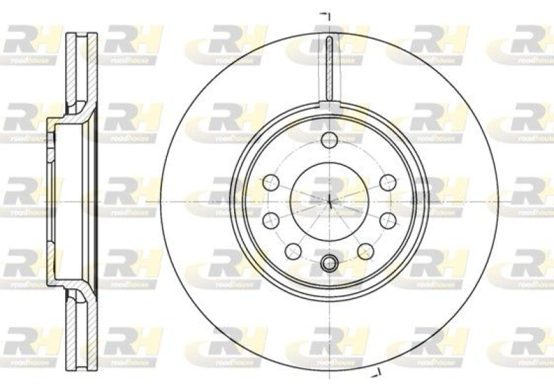 2x ROADHOUSE Bremsscheibe