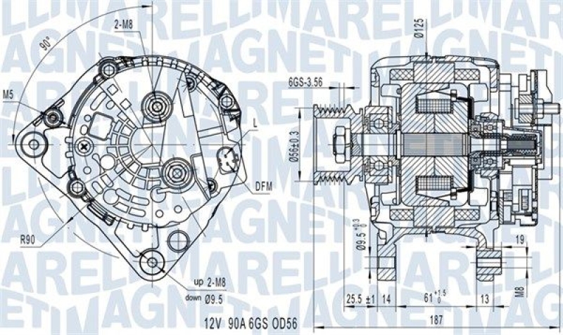 MAGNETI MARELLI Alternator