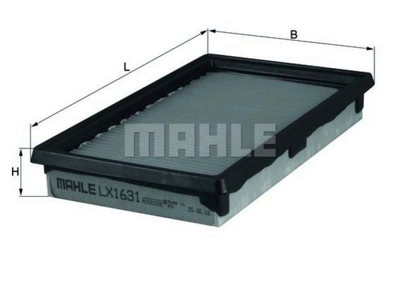 MAHLE ORIGINAL Luftfilter