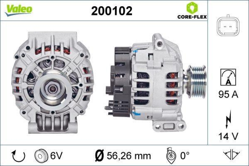 VALEO Generator VALEO CORE-FLEX