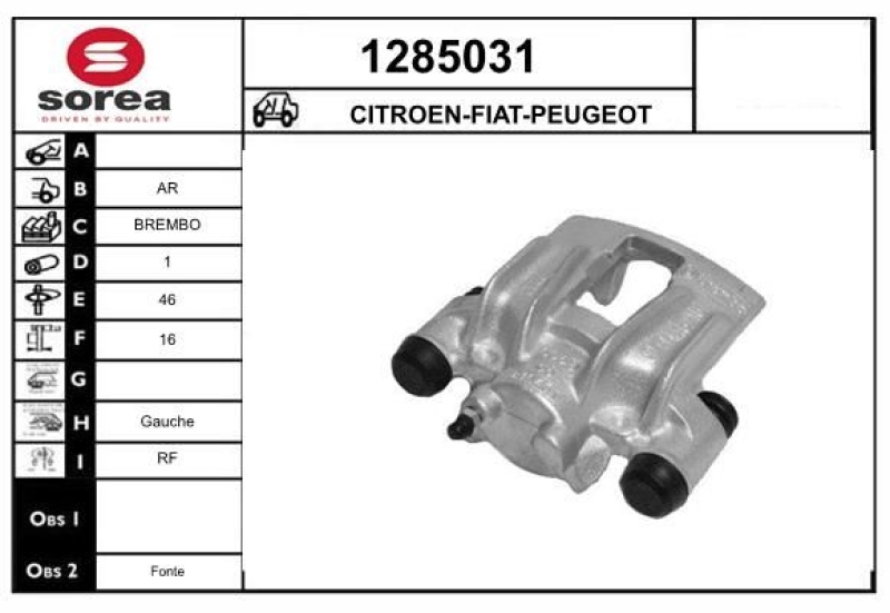 SNRA Brake Caliper