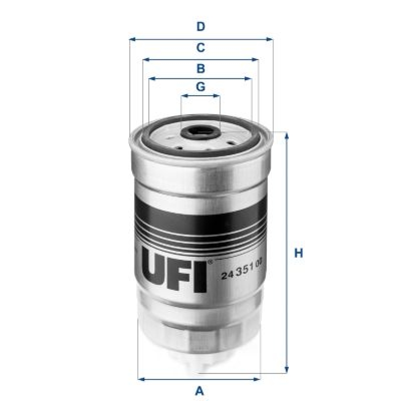 UFI Kraftstofffilter