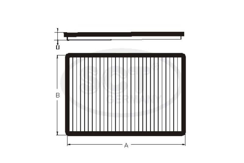 Filter, interior air