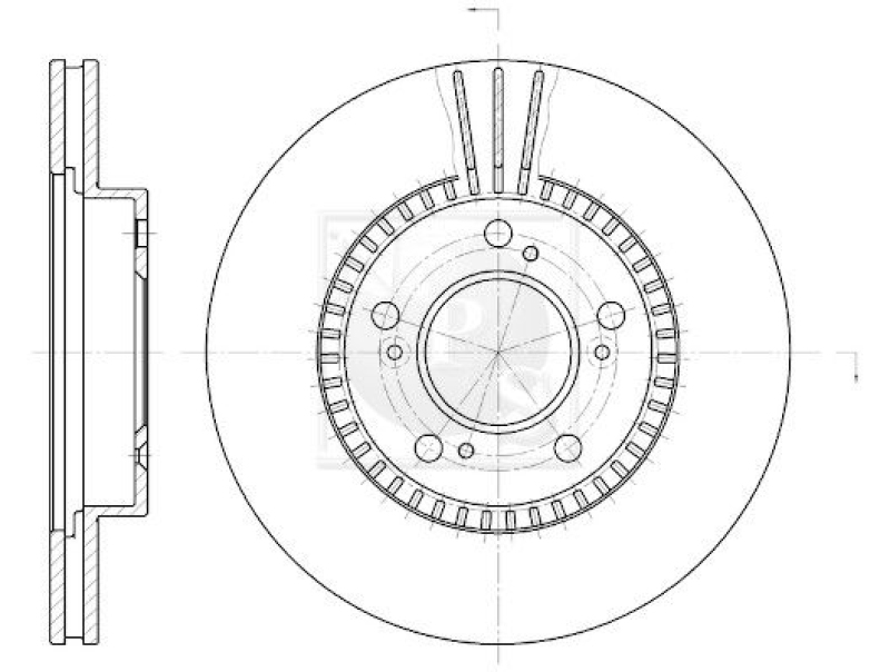 2x NPS Bremsscheibe