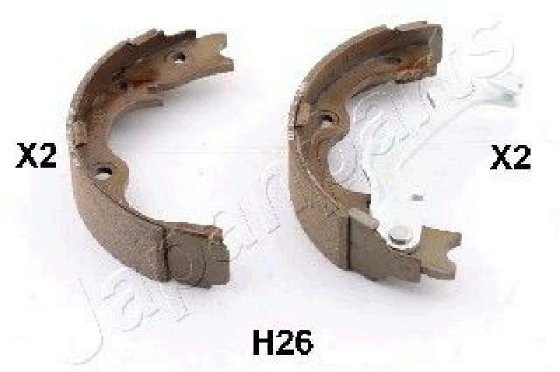 JAPANPARTS Brake Shoe Set, parking brake